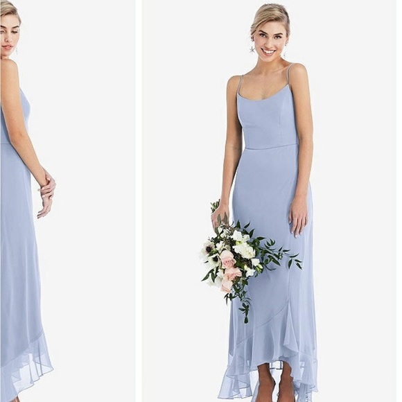 Dessy Group Ruffle Hem Dress - Picture 3 of 3